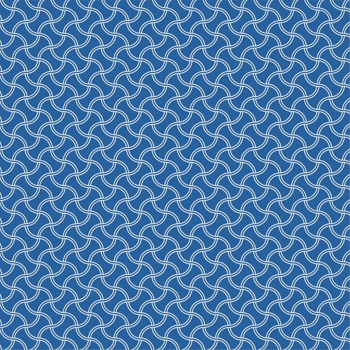 ブルーの分銅繋ぎ画像