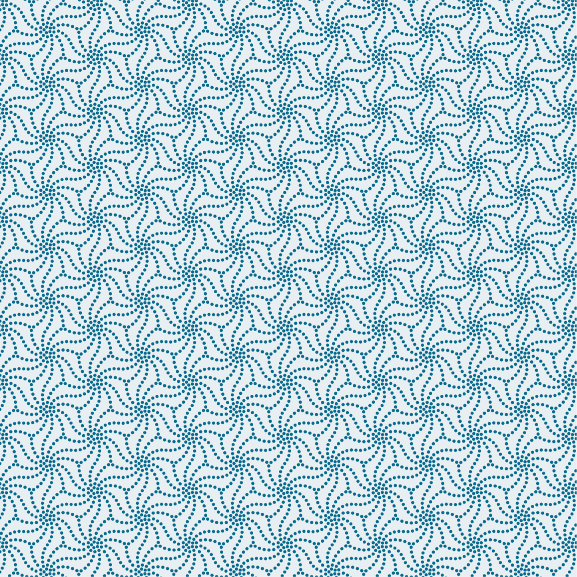 水色のねじれ麻の葉画像