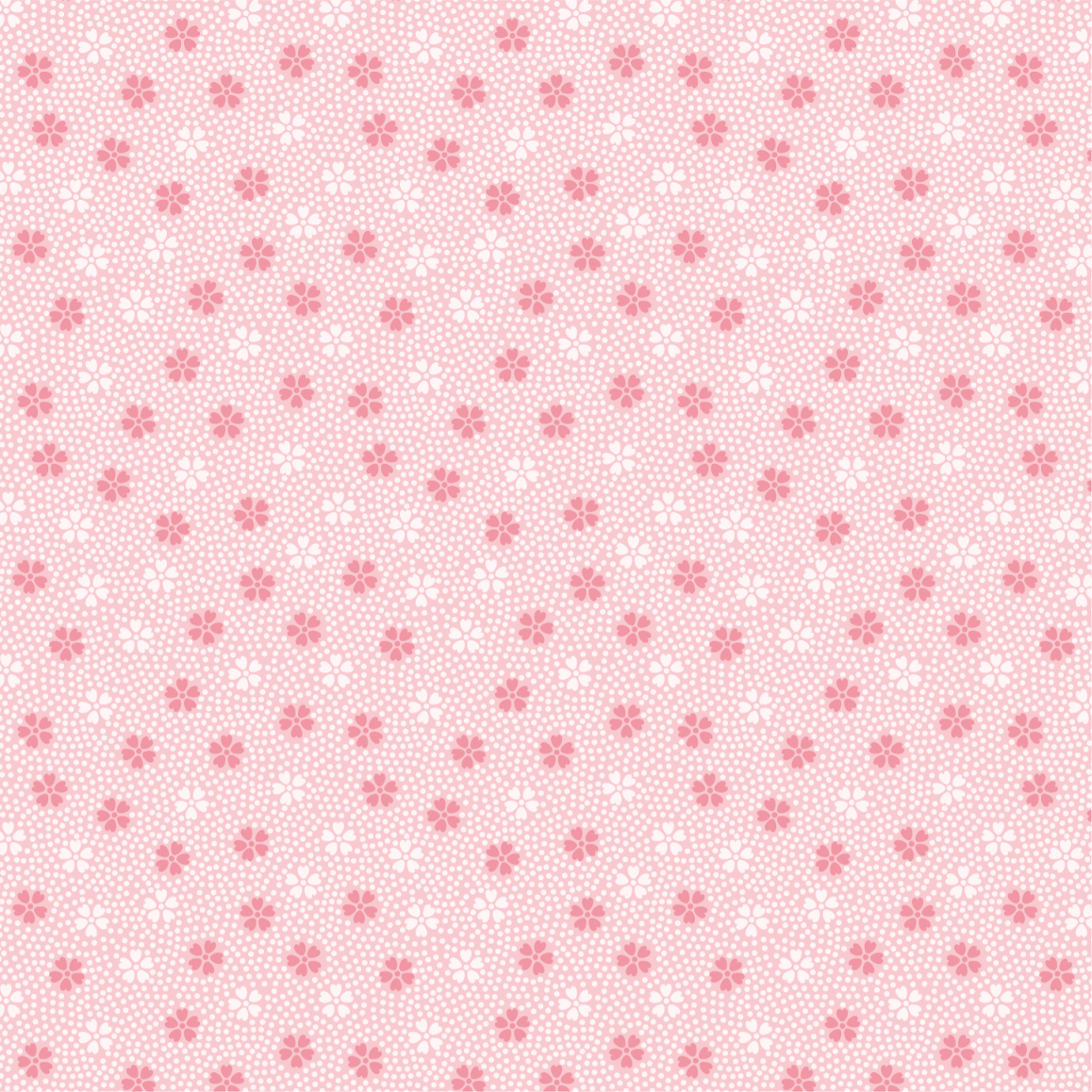 淡いピンクの桜文様画像