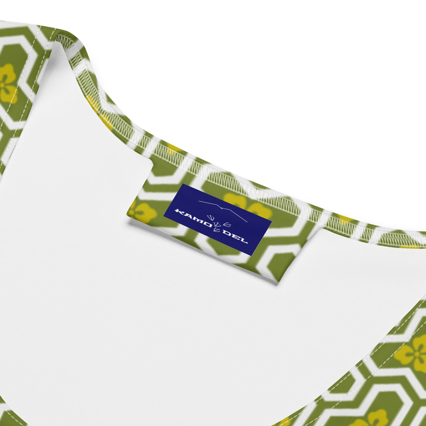 毘沙門亀甲オリーブ126 / ノースリーブワンピース / レディース