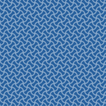 ブルーの分銅繋ぎ画像