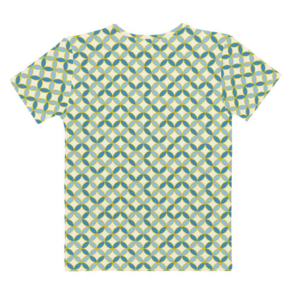 Cloisonne 122 - Blue / T-Shirt / Women