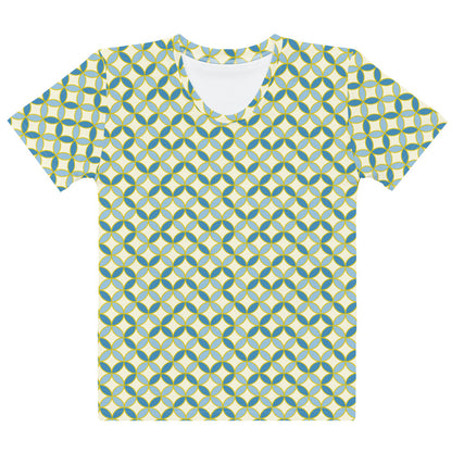 Cloisonne 122 - Blue / T-Shirt / Women