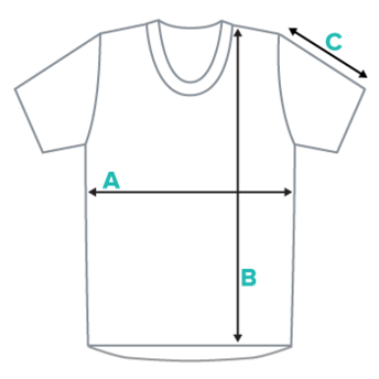 Tシャツの採寸