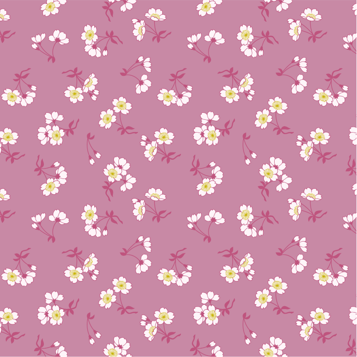 桜文様（ピンク）