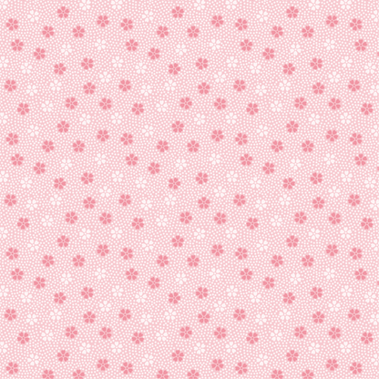 淡いピンクの桜文様画像