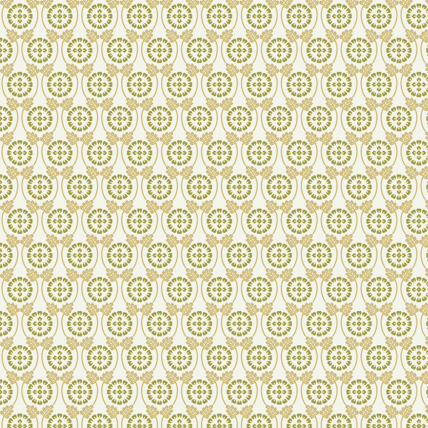 ベージュ色の立涌文様画像