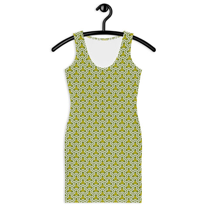 Vaisravana Tortoise Shell 126 - Olive / Sleeveless Dress / Women